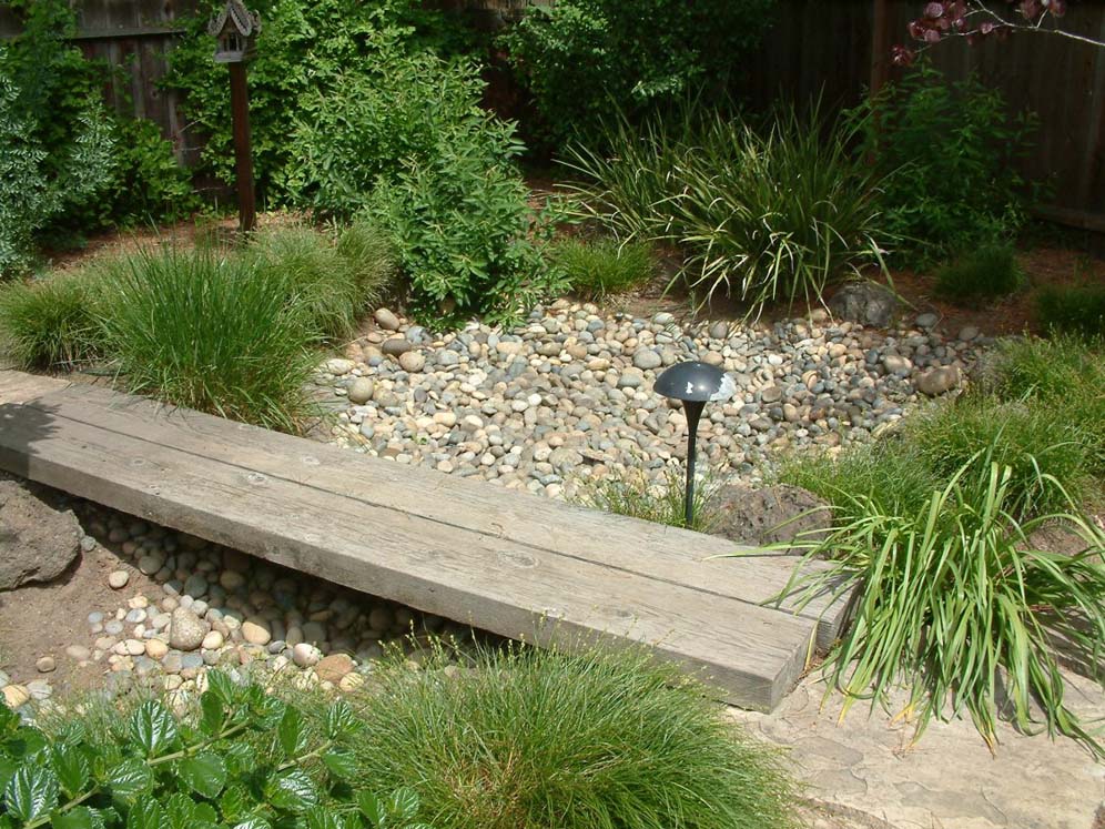 Footpath Across Dry Creekbed