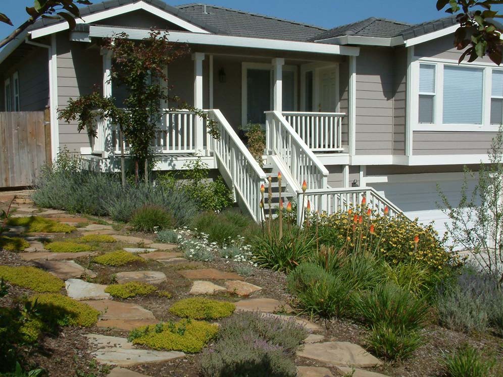 Flagstones in the Garden